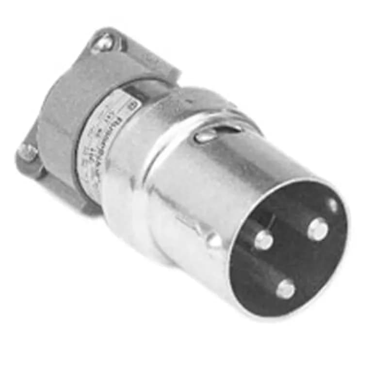 Delayed Reaction Plug, 60 Amp, 3 Pole 4 Wire, 480V, Ratings Type DA, Cable Hole Diameter: 1 1/4 Inch