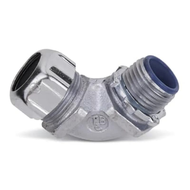 ABB - Installation Products 4242 - 1 Inch Insulated Short Elbow, Malleable Iron, Insulator Thermoplastic for Use with EMT Conduit