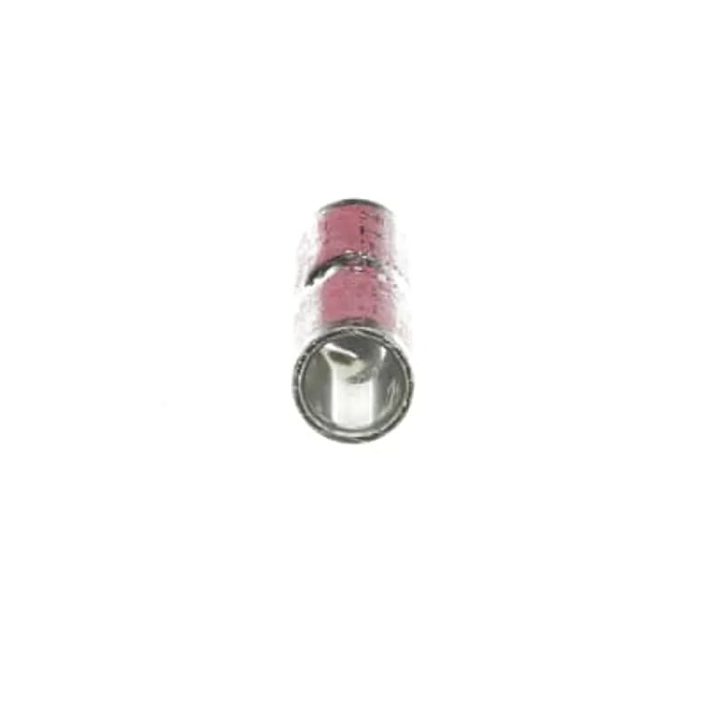 ABB - Installation Products CU10 - Type CU Copper Splice, Long Barrel, 2 Inch Length, Max 35kV, Wire Size 1/0 Str, Tin Plated, Die Color Code Pink