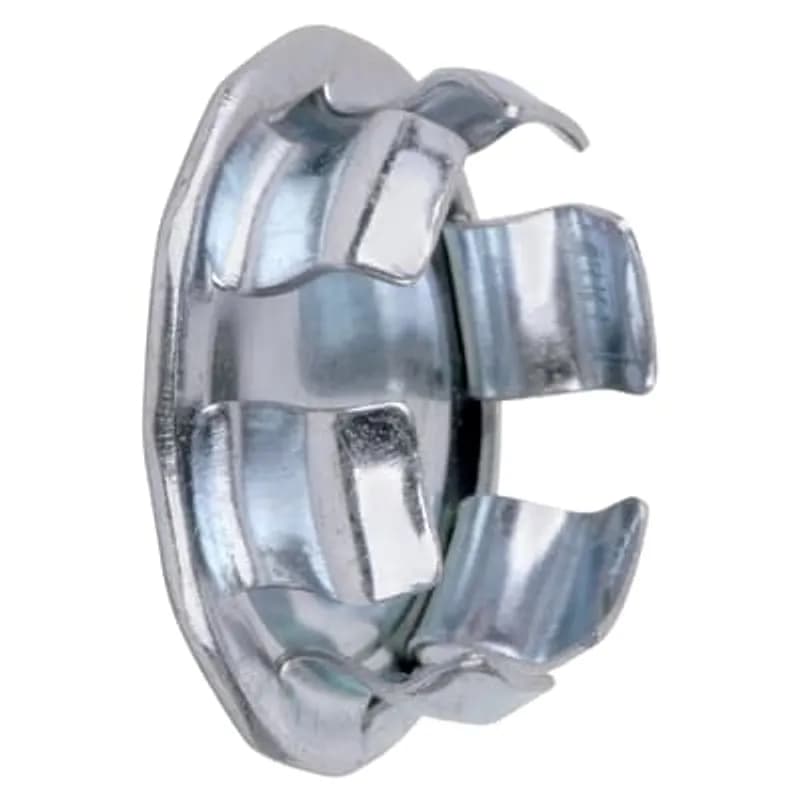 ABB - Installation Products BL 111 - 1/2 Inch Snap-In Blank, Steel-Zinc Plated