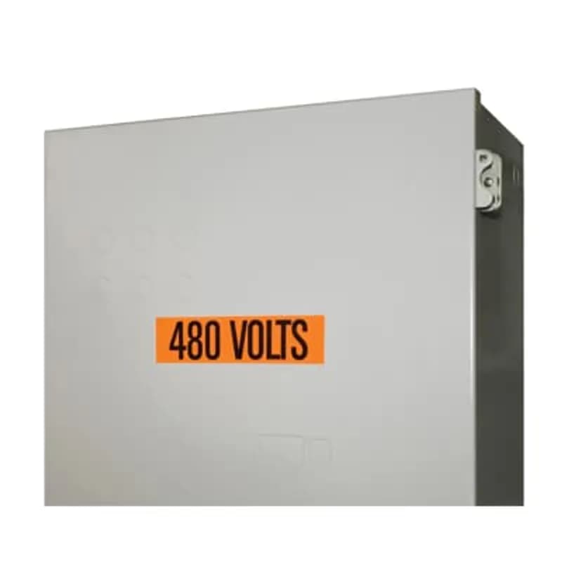 ABB - Installation Products WAT-5015 - Conduit and Voltage Marker Cards - Vinyl, , Legend 230 VOLTS, Character height 5/16 inches.