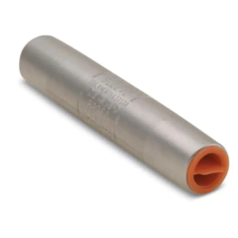 ABB - Installation Products ACJ556 - Aluminum 9-9/16 inch Partial-Tension Distribution Compression Splice for Wire Range: 556.5(19,37), Hydraulic Dies: B76AH, 318, 11/8-1. For Aluminum Conductors.