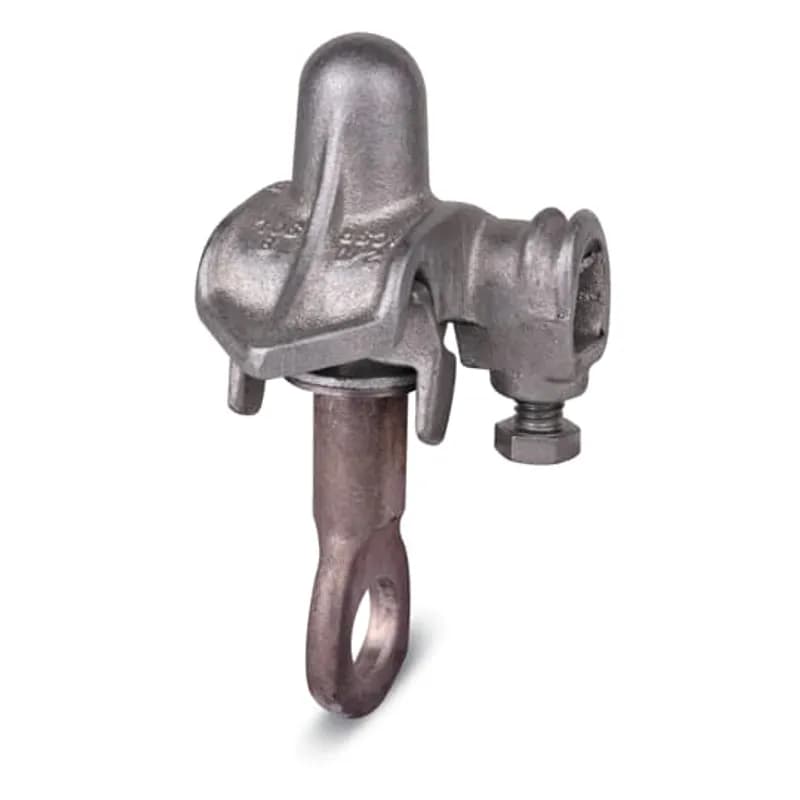 ABB - Installation Products PGH29 - Aluminum Type PGH - Center Bolt Parallel Groove Hot Tap Clamps for wire range Main AWG 2/0 Stranded - #8 Solid, Main ASCR 2/0 - #8. Has Oxide Inhibitor.