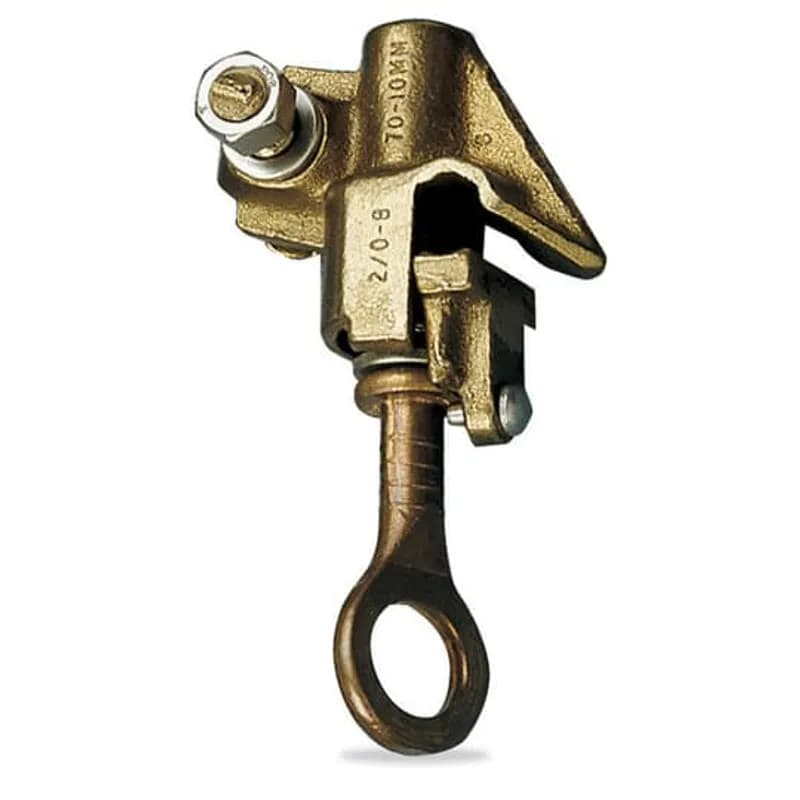 ABB - Installation Products HLC2108P - Bronze Type HLC - Hot Line Clamps for wire range Main AWG 2/0 - 8, Main ASCR 2/0 -6. Tap AWG 2/0 - 8, Tap ASCR 2/0 -6. Tin-Plated.