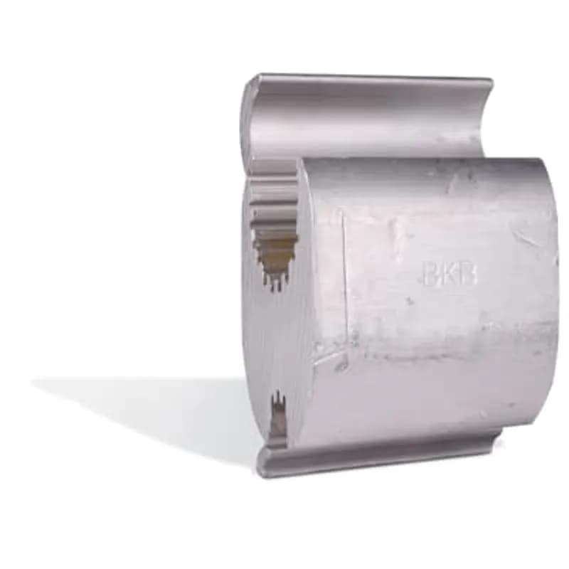 ABB - Installation Products WR739 - Aluminum Wide Range H-Type Compression Connector Main: 397 18/1-266 ACSR, 400-250 Str., Tap: 4/0-1/0 ACSR, 4/0-2/0 Str. 4/0 Sol., Die: N. 2 inch.