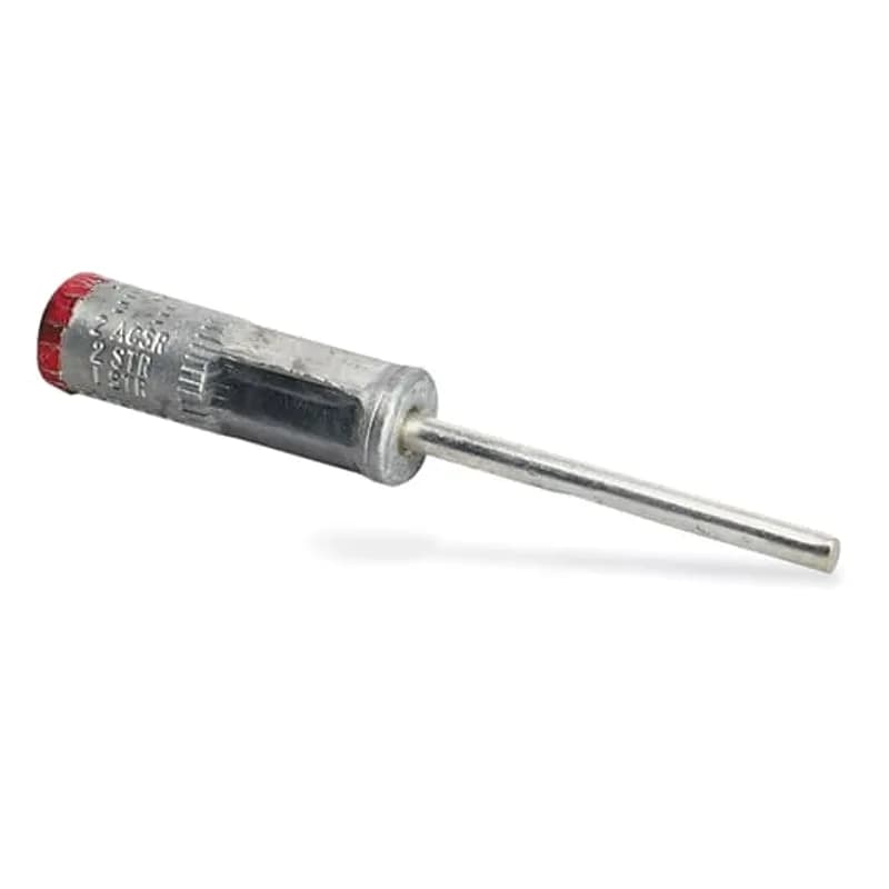 ABB - Installation Products PKL66-1 - Compression Pin Terminal Aluminum, Contax filled for Wire Range 4/0 ASCR, 4/0 Stranded, Pigtail: 0.365 x 6, Mechanical Dies: 840, K840, TX, Hydraulic Dies: 840, B48EA, EEI 11A, K840, U249, 76