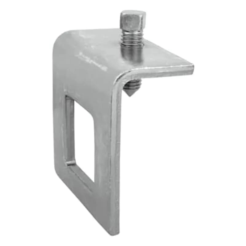 Clamp, Channel to Beam, Clamp Size 3-1/2 Inches x 3-1/2 Inches, Channel Size 1-11/16 Inches x 1-11/16 Inches, Type 316 Stainless Steel, For use with Series A Channel