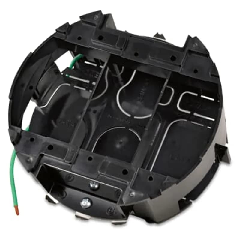 Mounting Kit for Flush Covers, Includes Stainless Steel Retainer Barbs, 3 Compartments, Voltage Divider, 3 Device Plates, and 3 Duplex Inserts