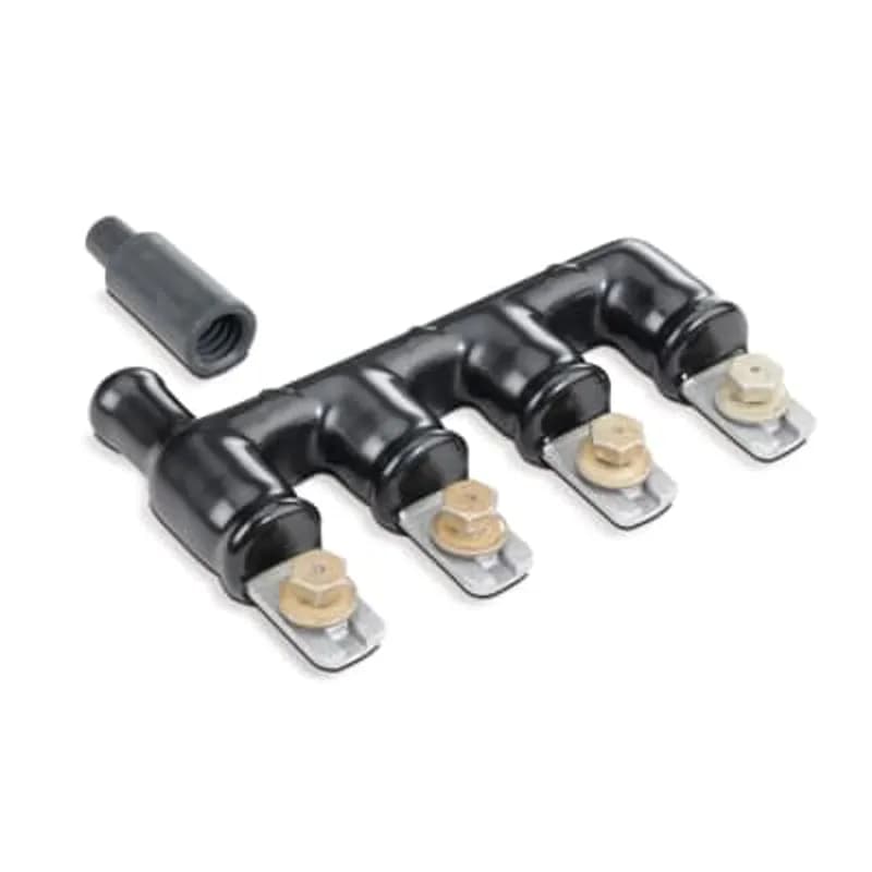 ABB - Installation Products UPC22SL - Insulated Bus Connector - Number of Ports 2, 2 1-Bolt Small Terminals with 4 stranded - 500 kcmil, Wire Range 12 solid - 4 stranded for Street Light Option