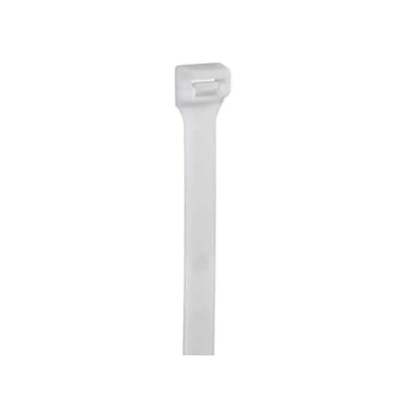 ABB - Installation Products TYL300M - Heavy Duty Releasable Cable Tie, Natural Polyamide (Nylon 6.6) for Temperatures up to 85 Degrees Celsius (185 F) for Indoor Applications, Releasable and Reusable, Length of 300mm (11.81 Inches), Width of 13.2mm (0.519 Inches), Tensile Strength Rating of 1120 Newtons (250 Pounds)