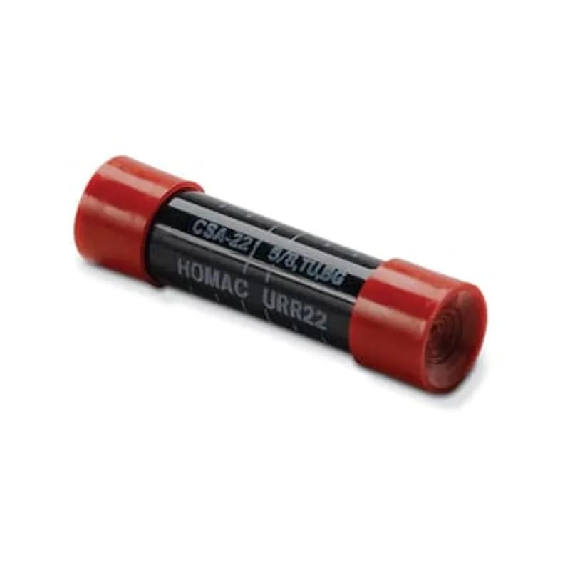 ABB - Installation Products UGG 88 - Aluminum 2-3/4 inch Service Entrance Compression Splice for Wire Range, End A: 8 Stranded, 6 Solid, Green, End B: 8 Stranded, 6 Solid, Green, Die: 5/8. Aluminum to Copper Conductors.