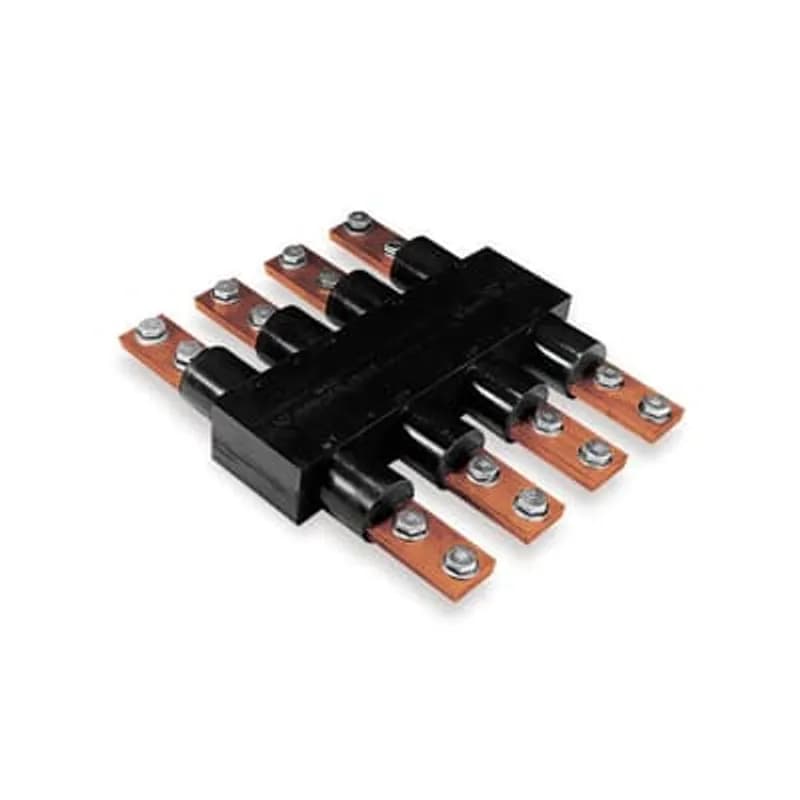 ABB - Installation Products FS 66-175 CU - Tin-Plated Copper Flood-Seal 175 Series connectors - two-way configuration, length 18 inch, Height 12-1/4 inch, outlets 12