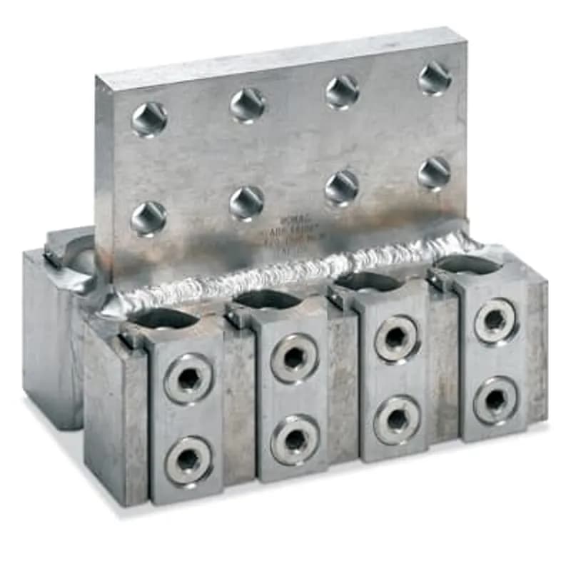 ABB - Installation Products ABK 221000 - Aluminum Lay-In Transformer Spade Connectors - ABK 1000 series, back to back, conductor range 1/0-1000, outlets 4