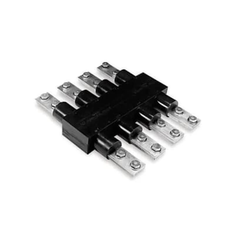 ABB - Installation Products FS 33-175 TN - Tin Plated Aluminum 175 Series connectors - two-way configuration, length 9 inch, outlets 6