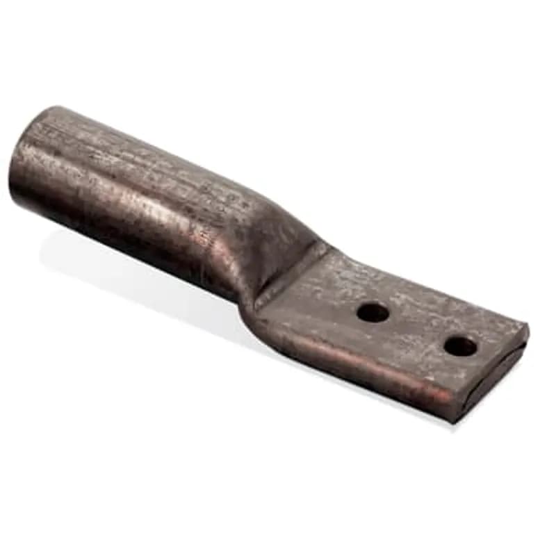 ABB - Installation Products HDL 400 NTN - Heavy Duty Copper Compression Lug, 400 kcmil, Copper, 1/2 Inch Bolt, Two Hole NEMA Pad, 10 pieces