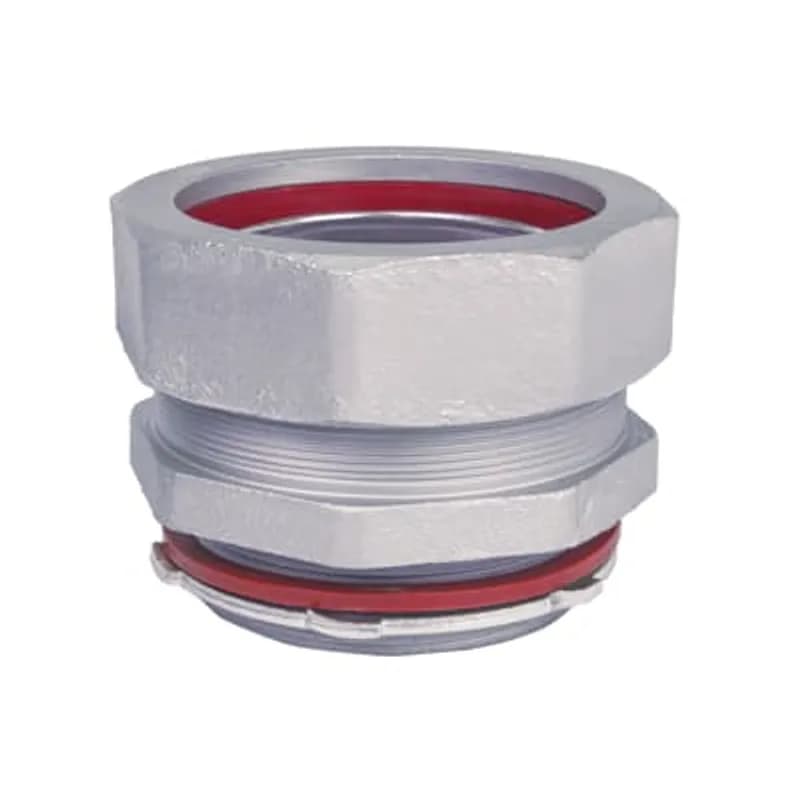 Liquidtight Conduit Fitting, Straight, Trade Size 3/8 Inch, Steel
