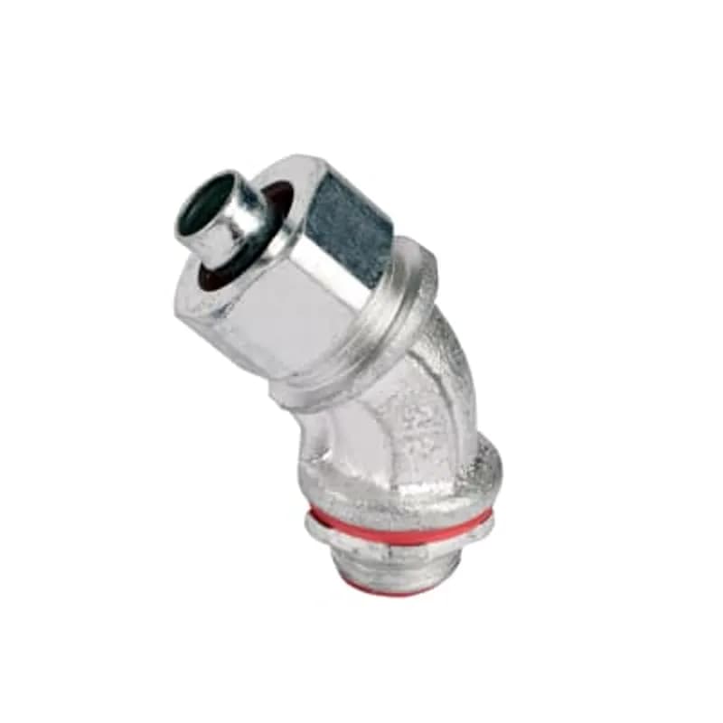 ABB - Installation Products LT4125-SC - Liquidtight Conduit Fitting, 45 Degree Bend, Trade Size 1-1/4 Inch, Malleable Iron