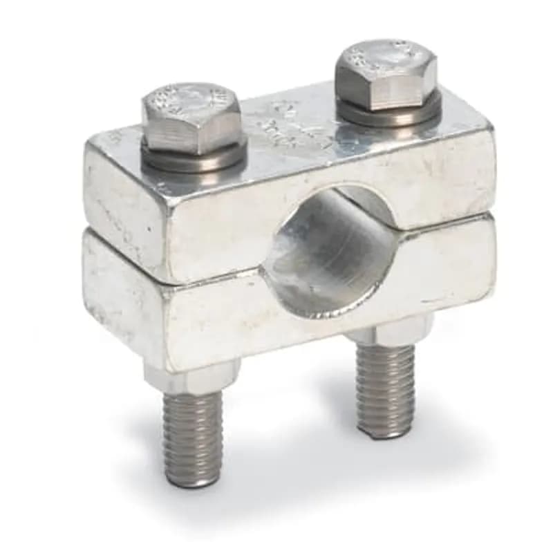 ABB - Installation Products NLTT 1000 - Copper NEMA Lug Tees Taps for Cable Buses, Main 1000, 1-1/2 inch x 3 inch x 1-1/2 inch. Bolt Holes Spaced on 1-3/4 inch Centers. Includes Hardware - (2) Stainless Steel 1/2-13 x 3 inch Full Thread Bolts, (2) Stainless Steel 1/2 inch Lock Washers and (2) Stainless Steel 1/2 inch Nuts.
