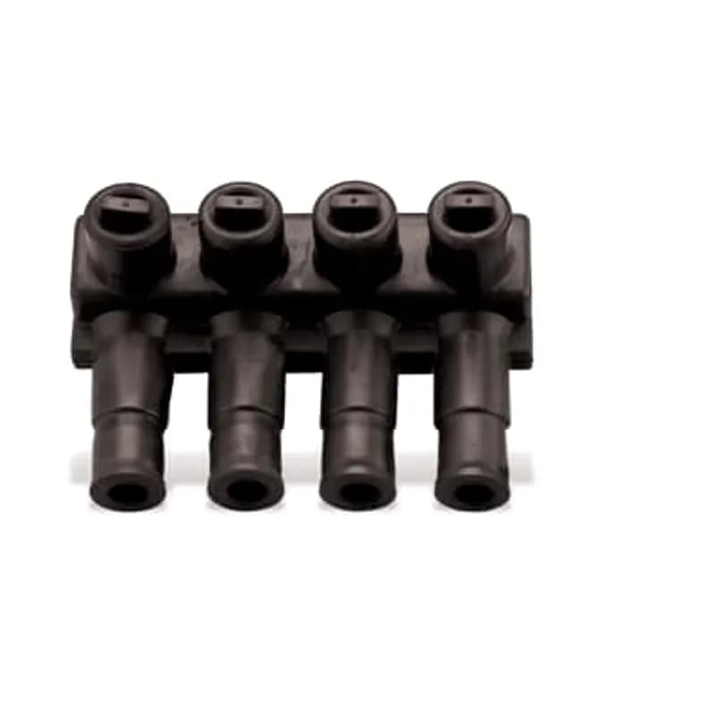 ABB - Installation Products RXL 8 C - Aluminum Flood-Seal Multi-Port Santoprene Insulated Bus Connector - RXL 350 Series, Cable Range #12-350 kcmil, 11.8 X 4.0 X 2.63 inch, outlets 8, Oxide Inhibitor. Includes Cable Adapters, Plugs, Caps, Screws.