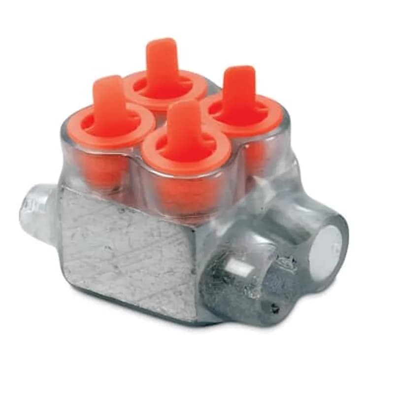 ABB - Installation Products SLV 42-212 - SLV Series Clear PVC Encapsulated Insulated Street and Highway Lighting Mechanical Connectors, Conductor range 12-2