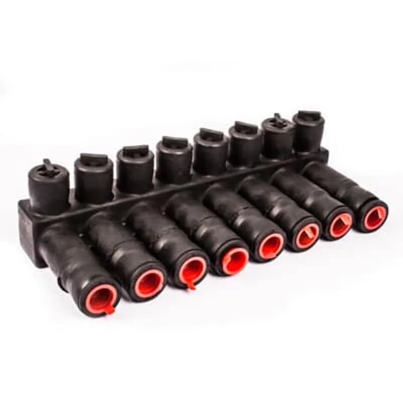 ABB - Installation Products RAB 85 C - Aluminum Flood-Seal Multi-Port Connectors - RAB 500 Series, cable range 12-500, length 12 inch, 305 mm, ports 8