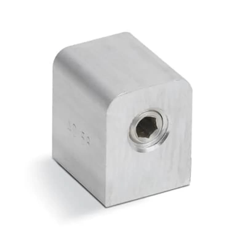 ABB - Installation Products AD 1 - AD Series Adapter, Made for the ABD Aluminum Quick-Disconnect Transformer Connector Series, Aluminum, 1.375 inch x 1.562 inch x 1.750 inch. Stud Tap Size 1-14 UNS-2B , 2nd Tap Size 3/8-16 UNC-2B. includes (1) Tin Plated Screw 1-14 x .5 inch, Black Cap and Oxide Inhibiting Grease.