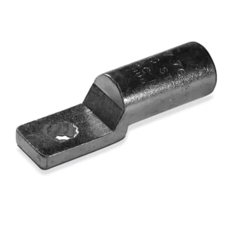 ABB - Installation Products MSL 500 - Tin Plated Aluminum Meter Socket Lug - Star hole, 500 kcmil, installing dies 106A, 300, 317, 1 5/16, 15A. Length 4-7/8 inch. Pad 1-3/4 inch wide x 1-5/16 inch long x 29/64 inch thick. (1) .2 to .235 inch Radius Star Hole. Barrel 2-3/16 inch. Oxide Inhibitor. Pink Cap.