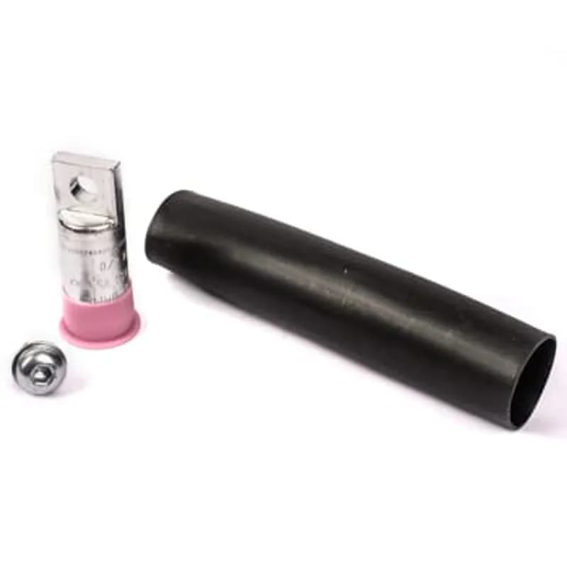 ABB - Installation Products CFK 250 HSHSS - Aluminum Multi-Port Connectors - 95 Series Terminal Kits, Heat Shrink kit, concentric 250, compressed 250, compact 300, die reference 840,324,249,658,TX,76,11A, with Stainless Steel Hardware. Hex Headed Bolt