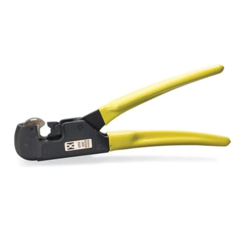 ABB - Installation Products UT 3 - Installation Tool - Installs Compression Connectors on ACSR, Stranded, Compressed, and Compact Stranded. Yellow PVC Slip-on Grip Handles. Includes Gold Die.