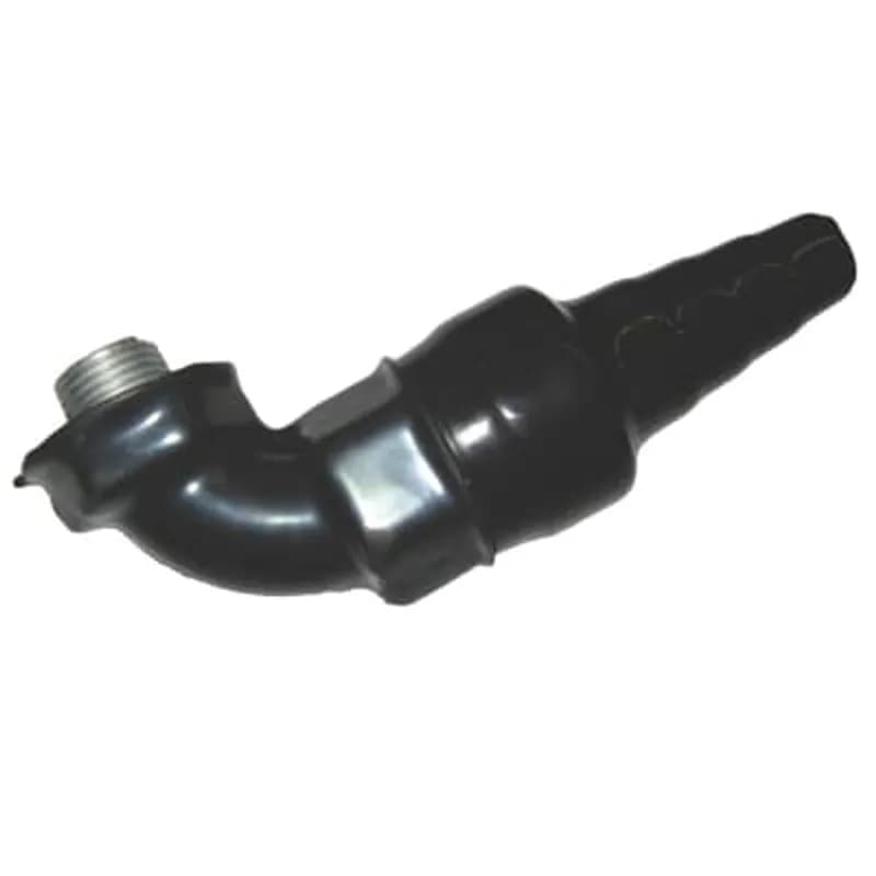 ABB - Installation Products 10601PVC - 90 degres watertight fitting made of Malleable Iron PVC coated with a protective grounding sleeve for jacketed metal-clad cable.