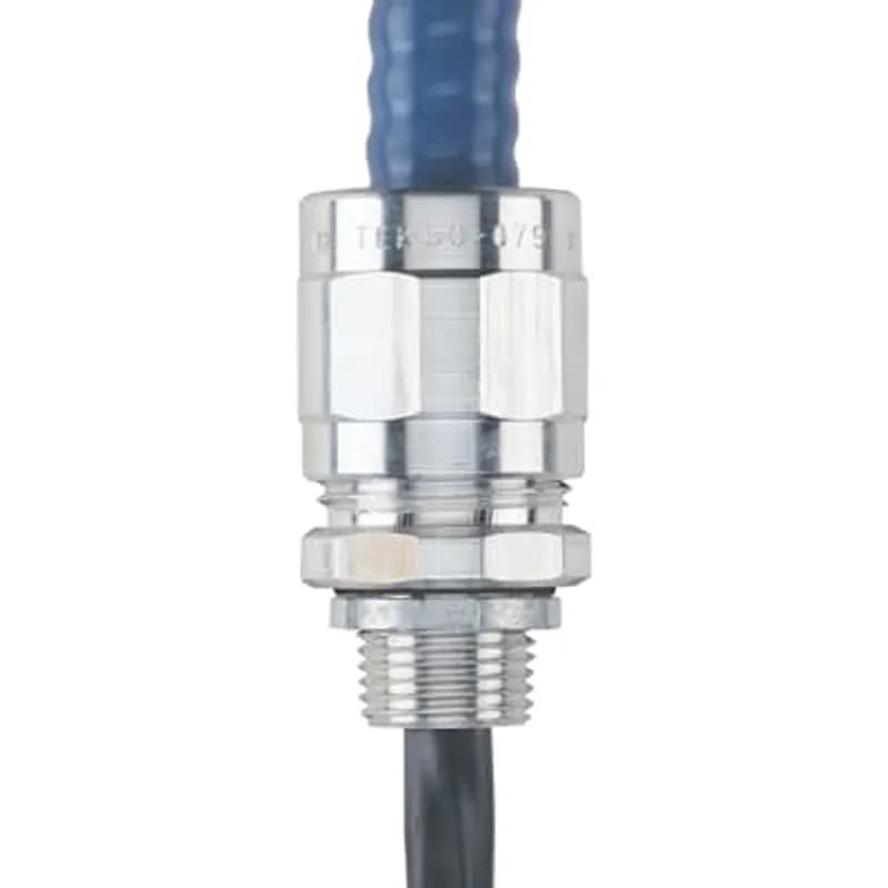 ABB - Installation Products CITEK-250-284-S - Steel fitting with a hub size of 2-1/2 inches for cables with over jacket diameters of 2.6 to 2.84 inches.