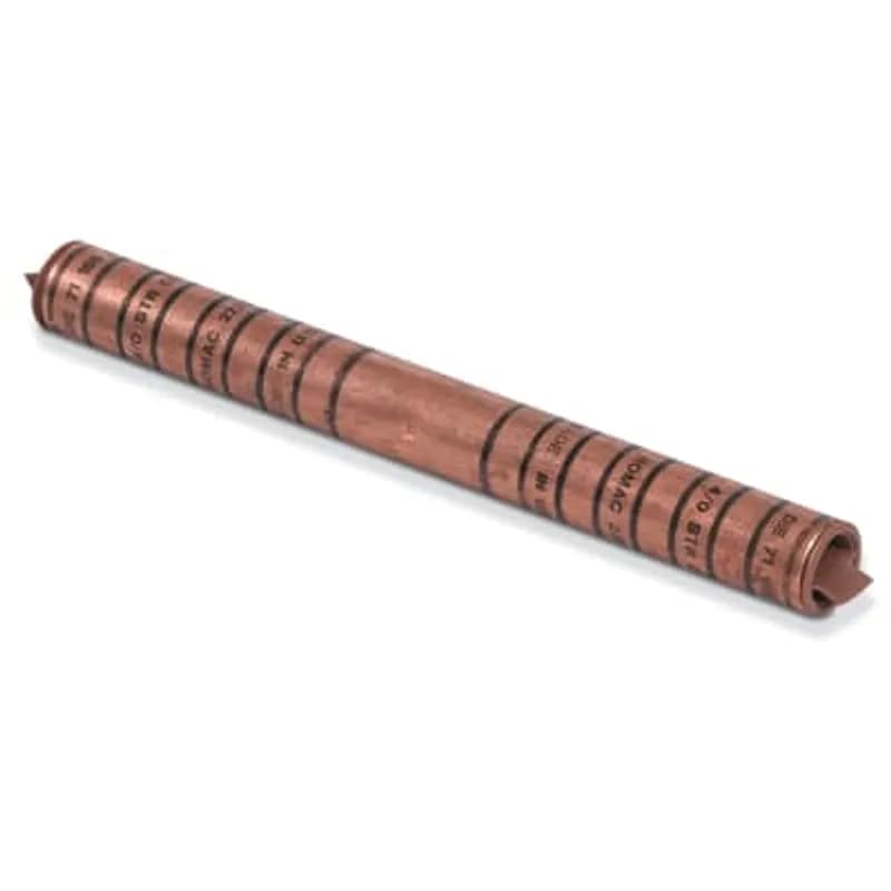 ABB - Installation Products 2729 - Copper Full Tension Compression Splices, wire size 4/0 Stranded Copper, length 8-3/8 inch, Outside Diameter 7/8 inch, installing dies 71, 840, 168. Pre-filled with Oxide Inhibitor and Capped