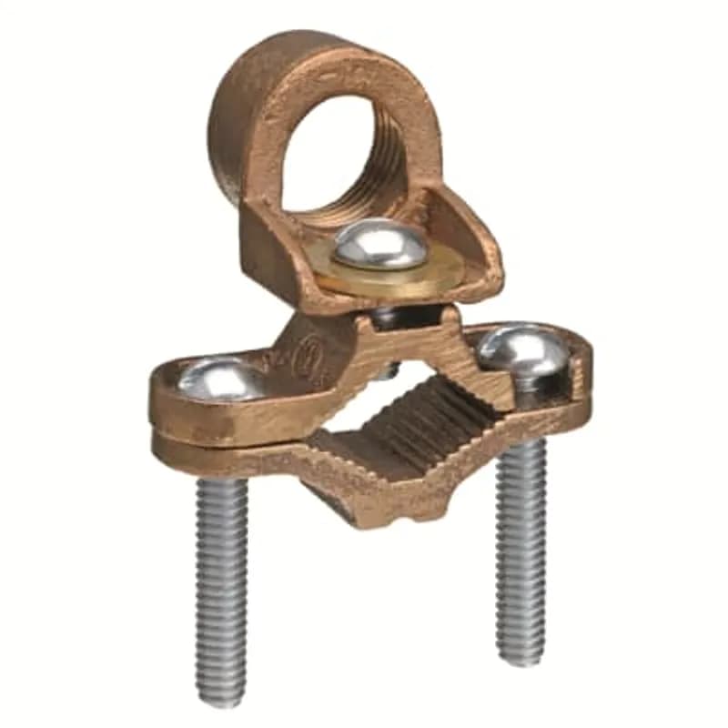 ABB - Installation Products JH-B1-10 - Bronze Ground Clamp Connector - Conductor Range #8 - #4 AWG, Conduit Size 1/2 Inch to 1 Inch, For Rigid/IMC Conduit