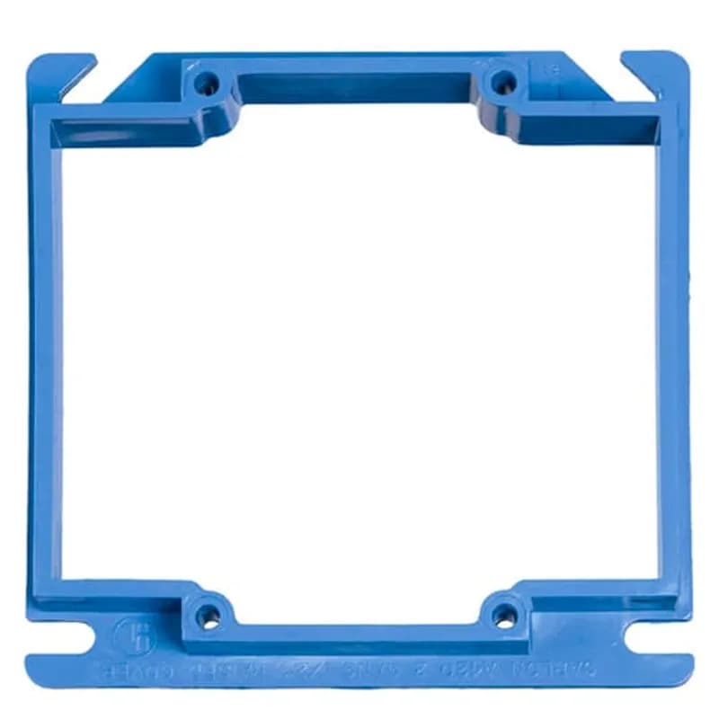 ABB - Installation Products A420RR - 2-gang 6.1 cubic inch. non-metallic box cover, 1/2 inch. raised.