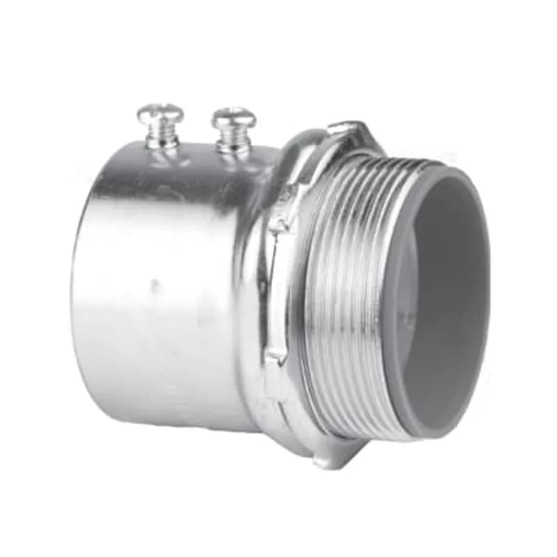 ABB - Installation Products CI5424 - EMT Regular Set Screw Fitting, Concrete Tight, Trade Size 3 Inches, Material Steel