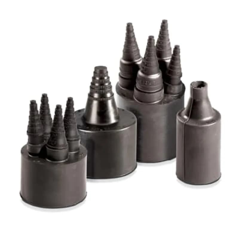 ABB - Installation Products CIC 15-320 - Flood-Seal Pipe/Conduit Seals, pipe size 1-1/2, conductor range (3 outlets) 2-2/0, decimal range .370-.580, outside body - length 1-3/8 inch