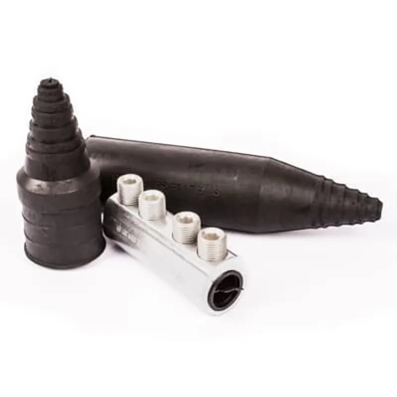ABB - Installation Products USK 500-4.5 SL - Flood Seal, Aluminum Mechanical Splice kit, #2-500 kcmil, Aluminum and Copper, Aluminum Connector 4.5 inch long with Streetlight option, 1 screw per side