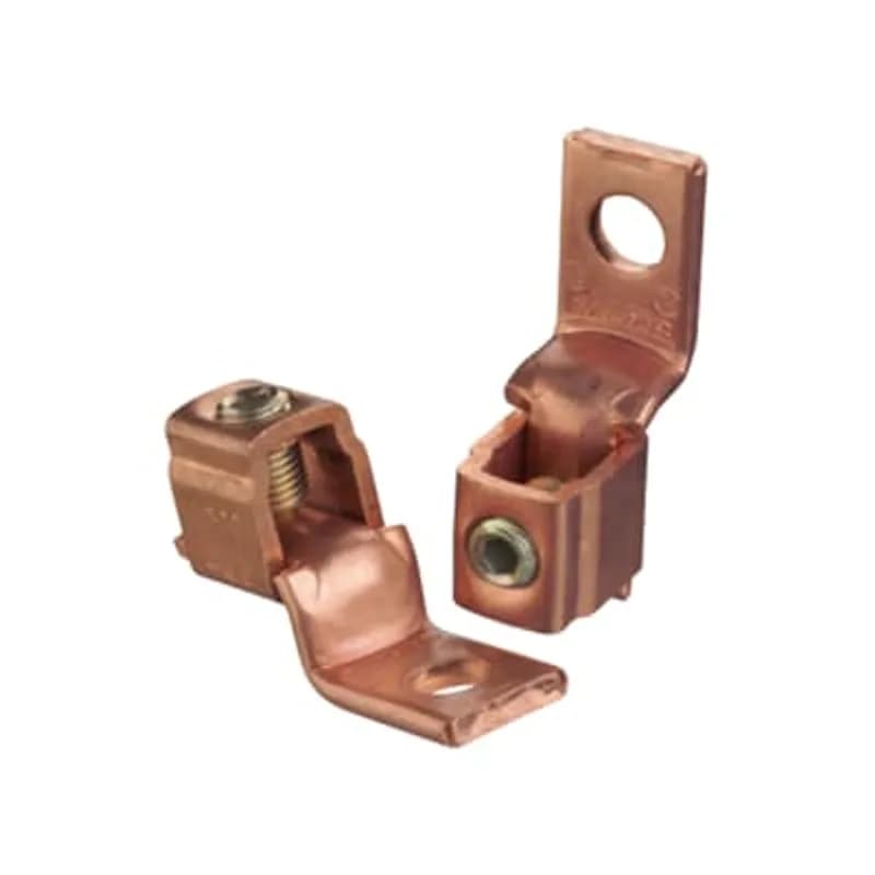 ABB - Installation Products BTC3104-B2-5 - Type BTC,Copper,single conductor,one hole mount (offset-tang),for conductor rnage 4 Str- 3/0 Str.