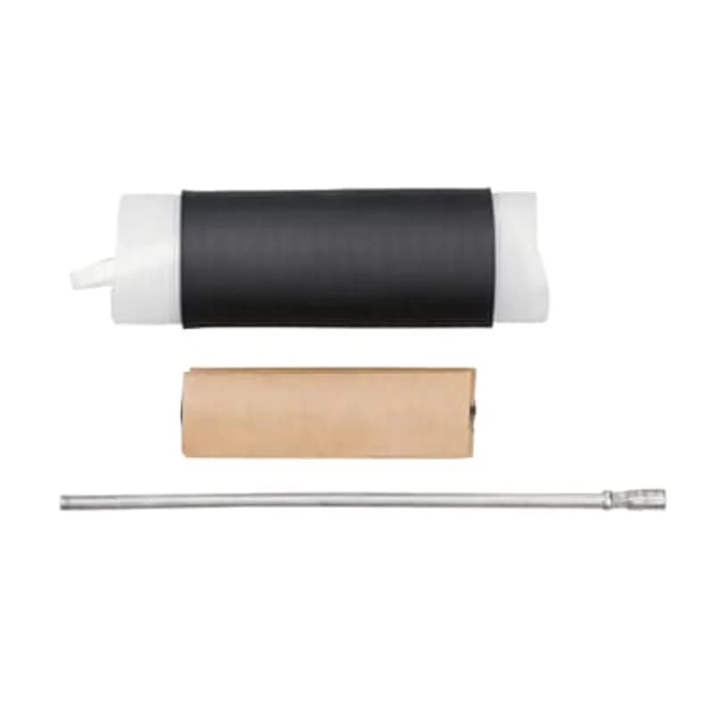 ABB - Installation Products 200ECS-G1-2 - Cold-Shrinkable Seal with Copper Rod & Crimp Connector. Size Range .80 inch to 1.50 inch jacket diameters. Maximum installed diameter is approximately 2 inches.
