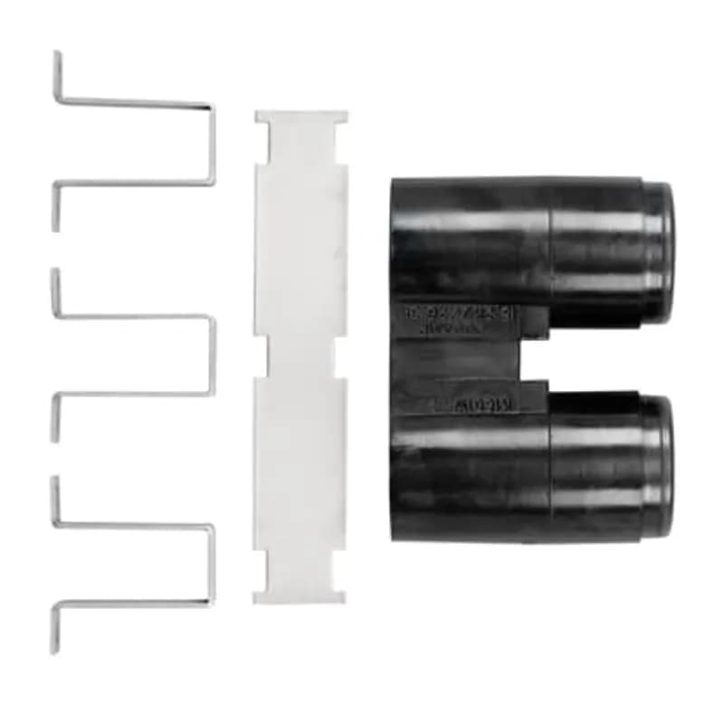 ABB - Installation Products K1601WJ2-5 - 15/25kV 200 Amp, loadbreak 2-way Well Junction with U Straps, Hardware package consists of U Straps and back plate only.