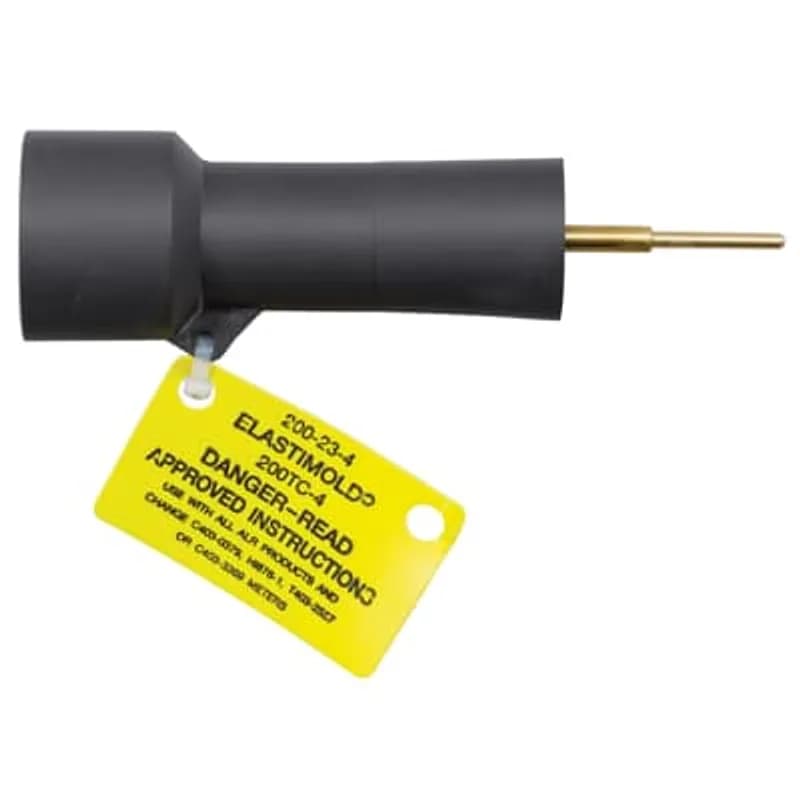 ABB - Installation Products 200TC-4 - 15-35kV 200 Amp, Loadbreak Direct Voltage Test Port Adapter for all Loadbreak or Deadbreak connectors with a direct access port to a maximum line-to-ground voltage of 21.1kV. It is designed for use with CHANCE Auto-Ranging Voltage Indicator, Catalog No. C403-3374 only. Includes Direct Voltage Test Port Adapter, Tube of Lubricant and Operating Instructions.