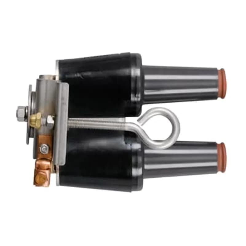 ABB - Installation Products 164FT2-AB - 15kV 200 Amp, Loadbreak Adjustable Bracket 2-Point Feed-Thru with Stainless Steel Bracket