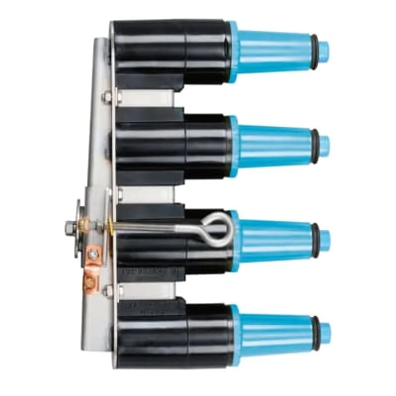 ABB - Installation Products 164FT4-AB - 15kV 200 Amp, Loadbreak Adjustable Bracket 4-Point Feed-Thru with Stainless Steel Bracket