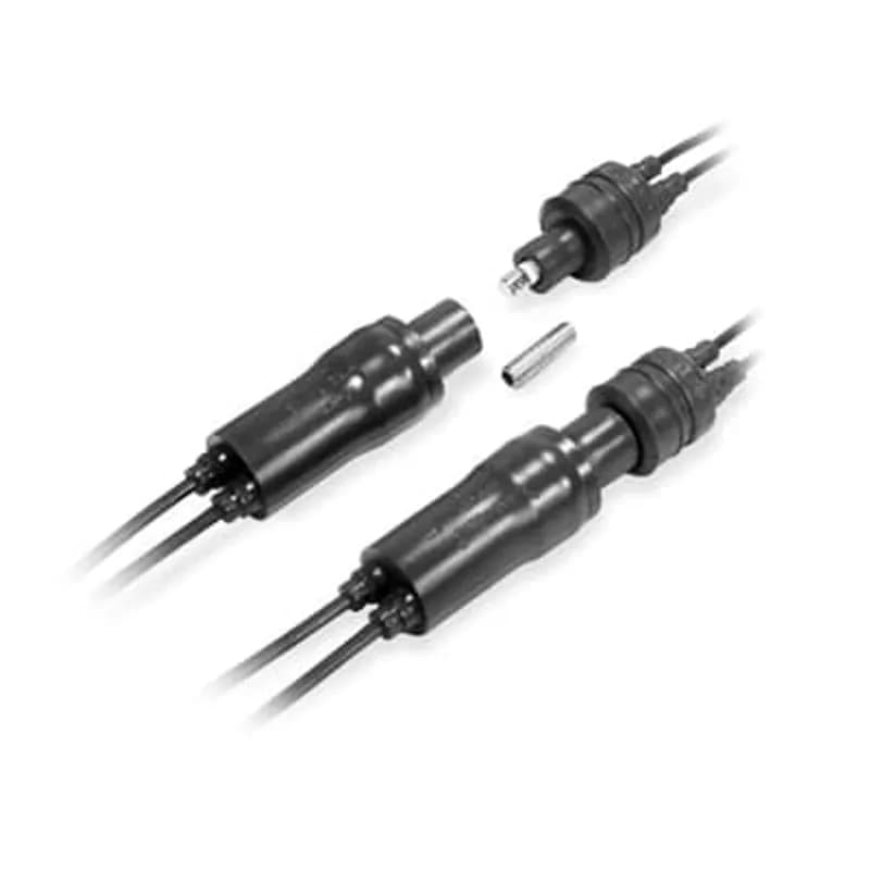 ABB - Installation Products YDC 4 - Copper Flood-Seal Street and Highway Lighting Compression Fuse and Disconnect Kits - YY-Type, non-fused, Main wire size # 4 CU, Tap wire size #14 - #6 CU. Contains Oxide Inhibitor. Consists of Twin Insulating Rocket and Twin Insulating Cap, Lugs, Fuse Clips, Wire, Screws, Washers, Nuts, Silicone Grease.
