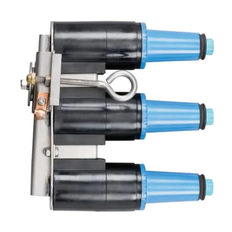 ABB - Installation Products 274FT3-AB - 25kV 200 Amp, Loadbreak Adjustable Bracket 3-Point Feed-Thru. With Stainless Steel Bracket.