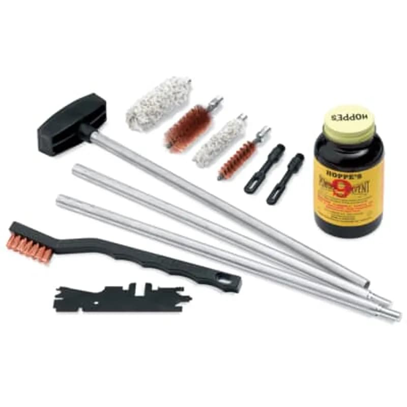 ABB - Installation Products PT-TOOL CLEANING KIT - Fire On Tool Cleaning Kit - 1 Powder Solvent, 1 Shotgun Cleaning Rod, 1 Large Shotgun Bore Brush, 1 Large Shotgun Bore Swab, 1 Gun Oil, 1 Small Shotgun Bore Bruch, 1 Small Shotgun Bore Swab, 1 Small Brass Brush