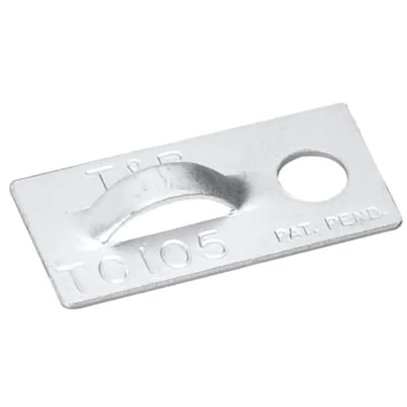 ABB - Installation Products 650-41863 - Aluminum Mounting Plate for Securing Cables, Adhesive Mounting Method, Temparature Rating of 66 Degrees Celsius (150F)