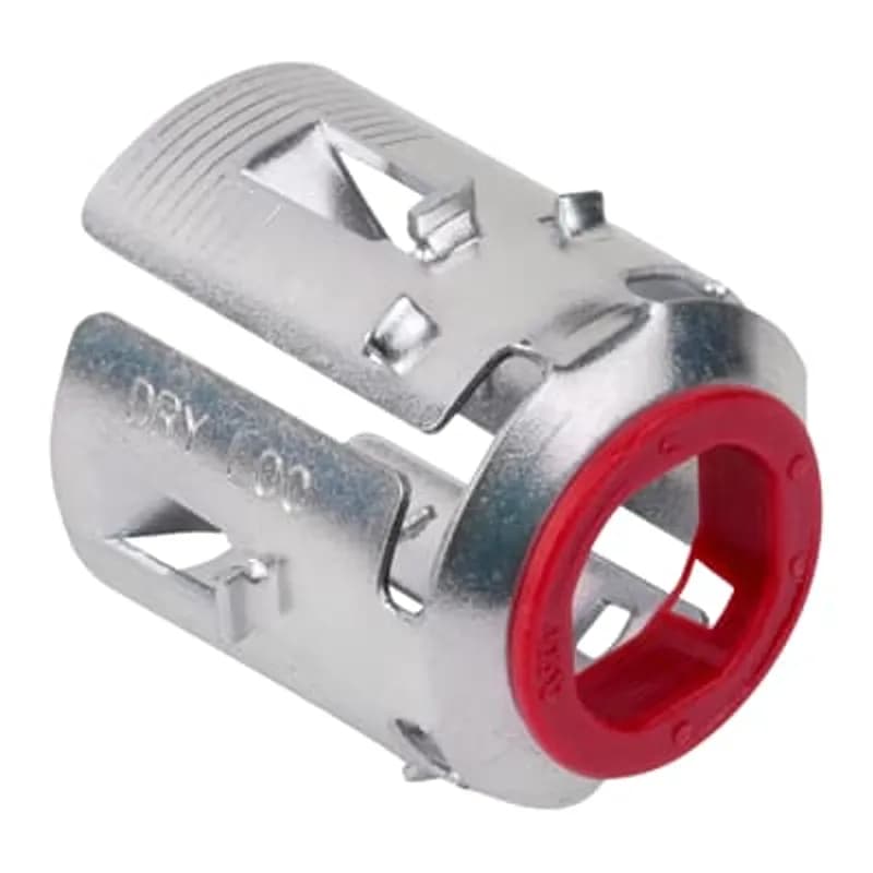 ABB - Installation Products XC-130-5R - Steel Snap-In Fittings for MC cable, Size 1/2 Inch, Diameter 0.840 Inches, Length 1 Inch, Material Electro-Zinc Plated Steel, Accommodates the widest range of MC cable size in the industry - 14-2 to 10-3, Package 5