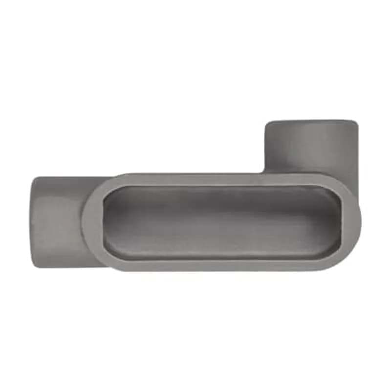 ABB - Installation Products LR27SA - 3/4 Inch Conduit Body, LR Shape, Form 7, For Use with Rigid/IMC Conduit, UL Standard, CSA Compliant, Fed Spec W-C-586D, Sand-Cast Aluminum Alloy