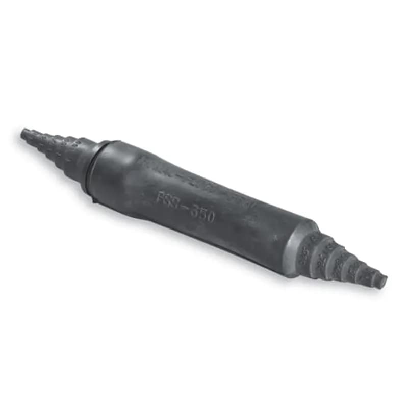 ABB - Installation Products RAB 4 COR - Multi Seal, Aluminum Insulated Bus Connector, #12 Solid - 350 kcmil, Aluminum and Copper, Four Conductor, with Oxide Inhibitor and Outward Rocket. Santoprene Coating. Includes 5/8-18 x .937 inch Screw, Instruction Sheet.
